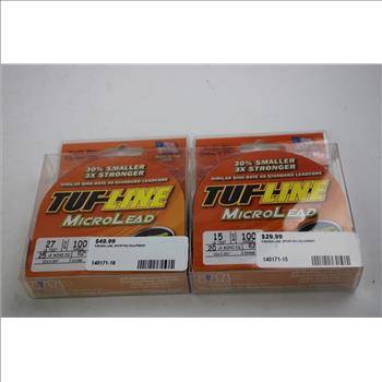 Tuf-Line MicroLead Fishing Line, 2 Pieces