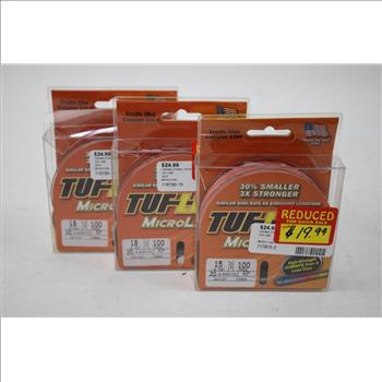 Tuf-Line MicroLead, SpiderWire Stealth Braid Fishing Line, 4 Pieces