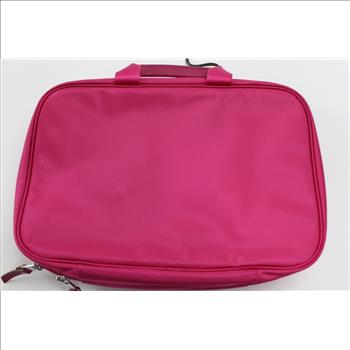 Tumi Voyageur Monaco Hanging Pink Travel Toiletry Kit Makeup Case
