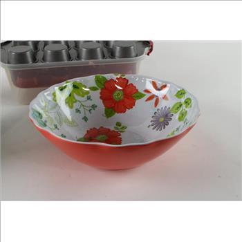 Tupperware Tubs With Lids, Cupcake Tray And More, 4+ Pieces