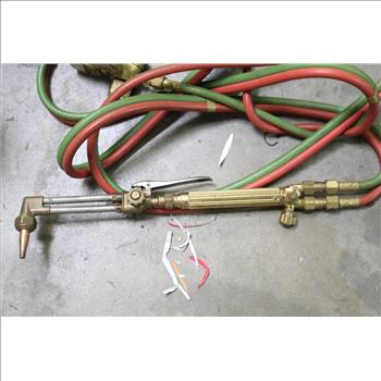 Turbo Torch With Oxygen Tanks