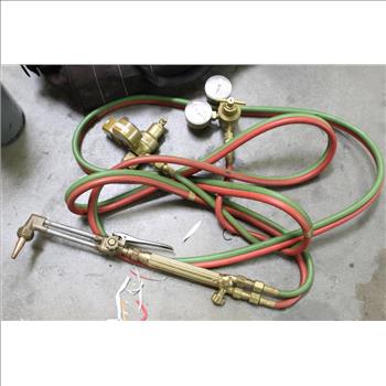 Turbo Torch With Oxygen Tanks