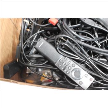 TV Power Cords And Remote Controls