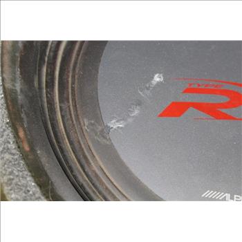Two Alpine Type R Subwoofers