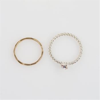 Two Fashion Rings