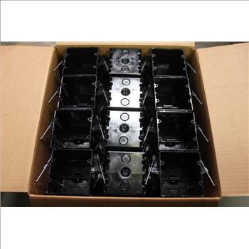 Two Gang Electrical Box P-442, 48 Pcs