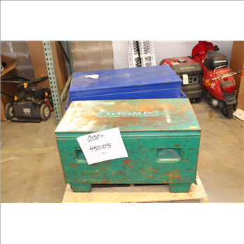 Two Large Metal Tool Boxes | Property Room