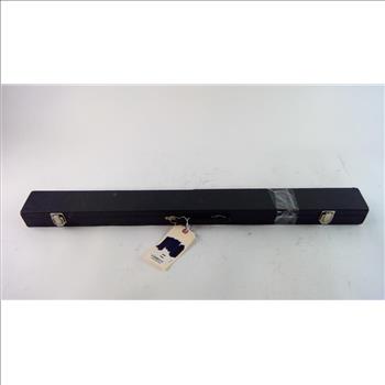 Two Piece Pool Cue With Case