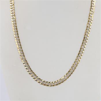 Two Tone 0.900 Silver Necklace