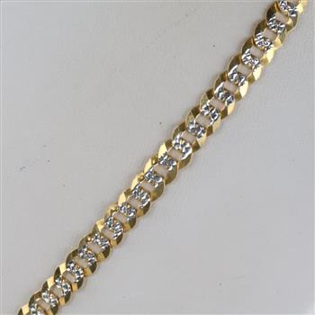 Two Tone 0.900 Silver Necklace