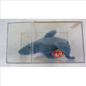 Ty Beanie Babies, Crunch The Shark, Retired 1996