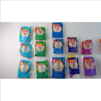 TY McDonald's Teenie Beanies, Retired, 18 Pieces