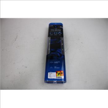 TYPE S Tri-Beam Blue Multi-Directional LED Strips, Cowles Chrome 12ft Trim, 3 Pieces
