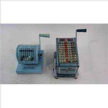 Type Writer And Money Order Machine