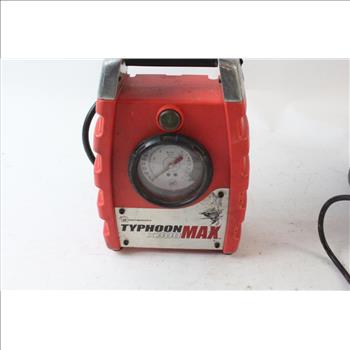 Typhoon Max Air Compressor, Chicago Electric Sander, And More, 3 Pieces