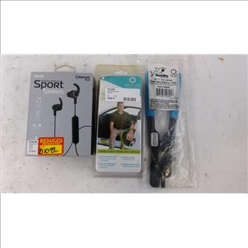 Tzumi Sport Series Wireless Earbuds And More 3 Pieces