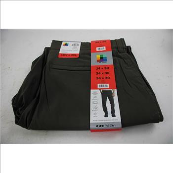 UB Tech Comfort Waist Chino Pants, Size 34x30, 1071412