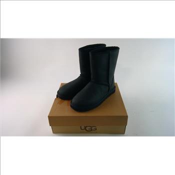 Ugg Classic Short Leather Boots For Women, Size 8
