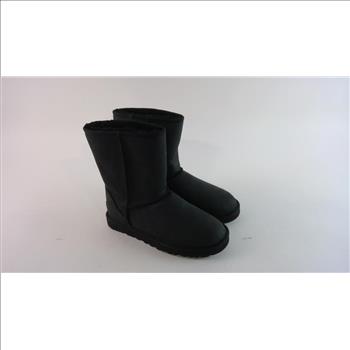 Ugg Classic Short Leather Boots For Women, Size 8
