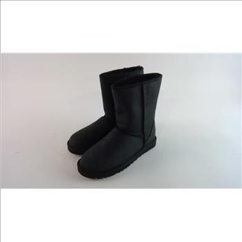 Ugg Classic Short Leather Boots For Women, Size 8