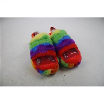UGG Kids' Fluff Yeah Slide Cali Collage, Size 6