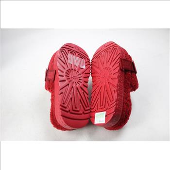UGG, Red Fluffita, Women Size 7