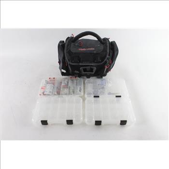 Ugly Stick Tackle Bag With Organizers And Tackle