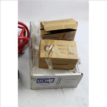 Uline H-1024 Manual Carton Stapler, Task Force TFJS Jigsaw, & More; 5 Pieces