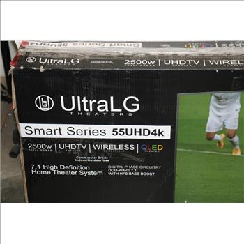 Ultra LG Smart Series 55UHD4K 7.1 High Definition Home Theater System
