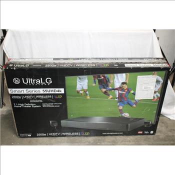 Ultra LG Smart Series 55UHD4K 7.1 High Definition Home Theater System