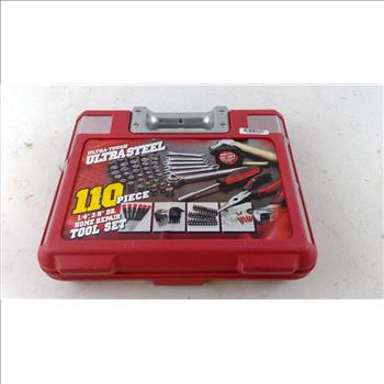 Ultra Tough Ultra Steel 110 Piece Home Repair Tool Set