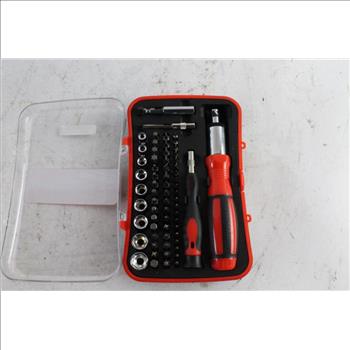 Ultra-Tough Ultra Steel 65 Piece Ratchet Screwdriver Set