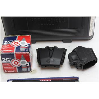 Umarex 9XP BB Gun With Crosman Co2 Cartridges And More Accessories