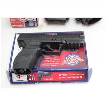 Umarex 9XP BB Gun With Crosman Co2 Cartridges And More Accessories
