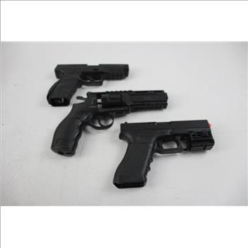 Umarex Glock 19X, 9XP, And Brodax .44 Brodax Super Magnum BB Pistols, 3 Pieces