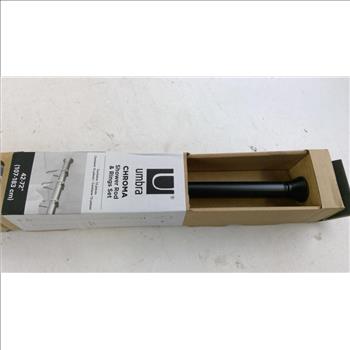 Umbra Chroma Shower Rod & Ring Set