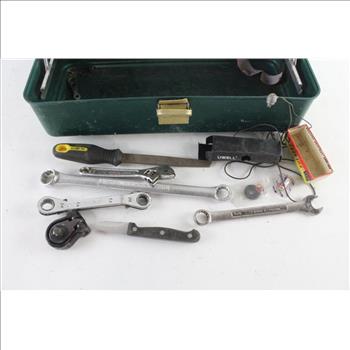 Umco Tool Box With Tools, 7 Pieces
