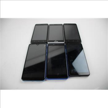 UMX And More Cell Phone Lot, 6 Pieces, Sold For Parts