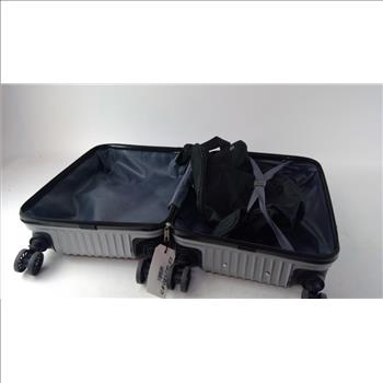 Unbranded 4-Wheel Hardshell Suitcase, Grey