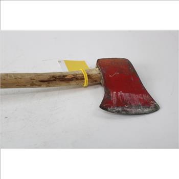Unbranded Axe With Wooden Handle