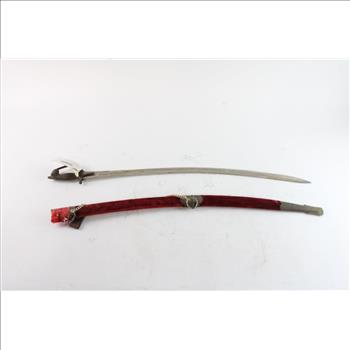 Unbranded Sword With Scabbard