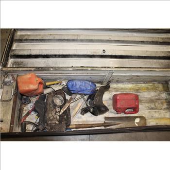 Unbranded Truck Bed Tool Box & Tools, 10+ Items