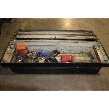 Unbranded Truck Bed Tool Box & Tools, 10+ Items