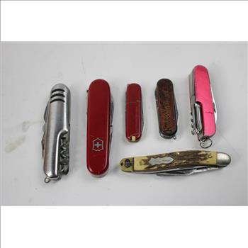 Uncle Henry, Swiss Army, And More Folding Knives, 11 Pieces