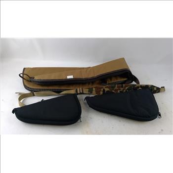 Uncle Mikes Soft Pistol Cases And More, 3 Pieces