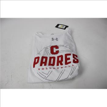Under Armour Men's Medium Tech Polo, Women's Medium Padres Volleyball Shirt, 2 Pieces
