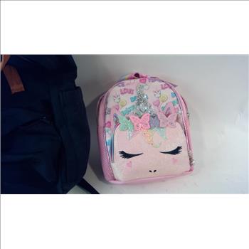 Unicorn Backpack And More, 5 Pieces