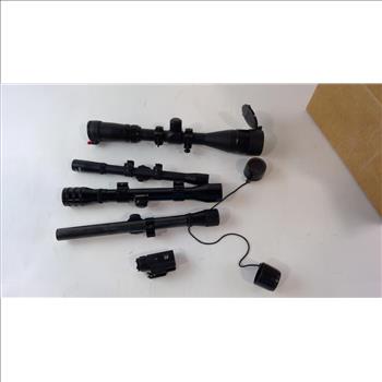 Universal 4x32 Scope And More, 4 Pieces