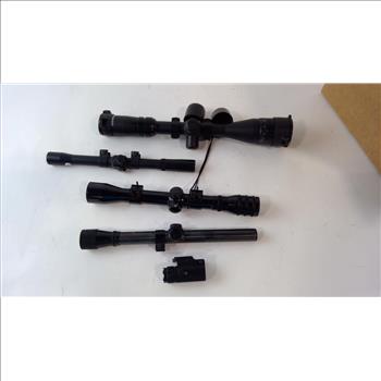 Universal 4x32 Scope And More, 4 Pieces