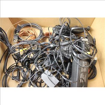 Universal ST-A-090-002U002AAT AC Adapter, 500 FT Power Limited Circuit Cable, Dell Wired Mouse 05NT8R, And More